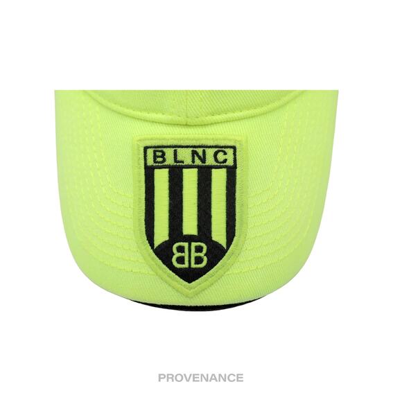 🔴 Balenciaga Soccer Crest Embroidered Logo Cap - Neon - Picture 12 of 12